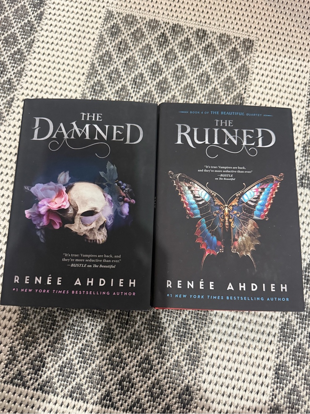 SIGNED The Damned & The Ruined by Renée Ahdieh